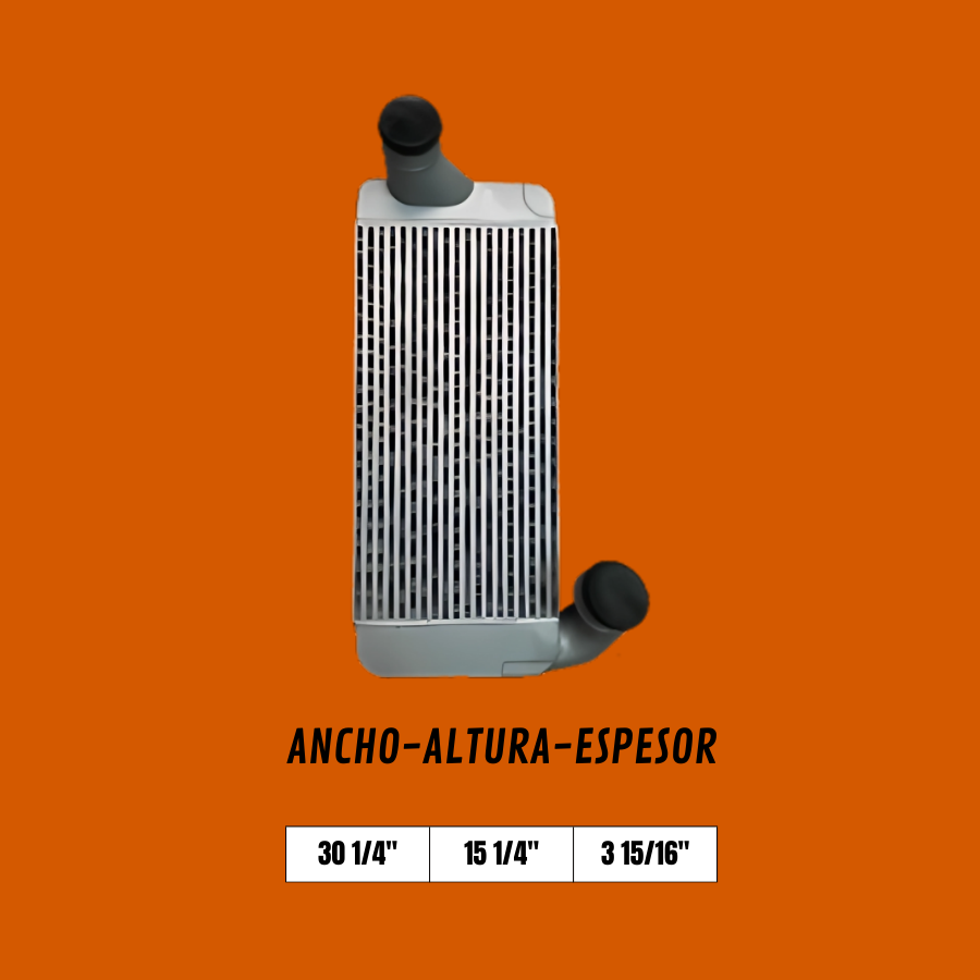 Postenfriador (Intercooler) International 3700 / 7600 / 8600 / 9200I / 9400I / 9900I.