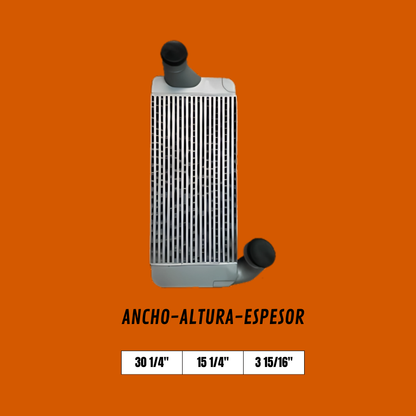 Postenfriador (Intercooler) International 3700 / 7600 / 8600 / 9200I / 9400I / 9900I.