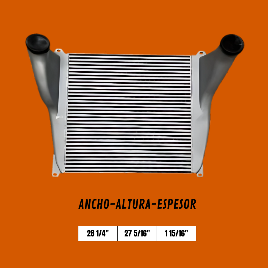 Postenfriador (Intercooler) Kenworth T-  600 / T - 800 / W900 Tomas Parejas 1982-2015.