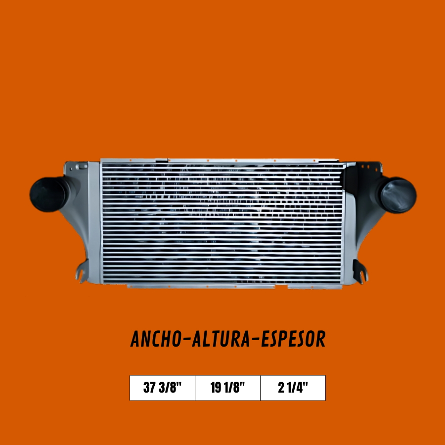 Postenfriador (Intercooler) Peterbilt Y Kenworth T- 300 / T- 370 Con Ganchos.