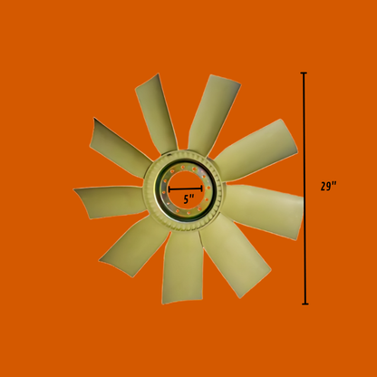Ventilador o Aspas para Tractocamión de 32" - 30" - 29" - 28" (Plato Embutido Hacia Adentro).