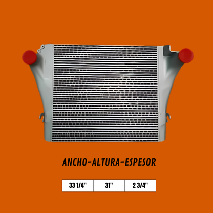 Postenfriador (Intercooler) Volvo VAH / VHD / VNL / VNM / VNX / VT 2006-2018 Tercera Generación.